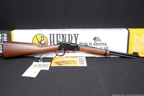 Henry Model H001l 22 S L Lr 16” Large Loop Classic Lever Action Rifle Lever Action Rifles At