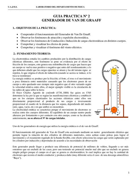 Guia Lab N Pr Ctica De Laboratorio De F Sica U A J M