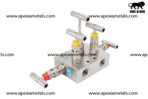 High Pressure Am 5 Valve Manifold Pipe To Pipe For Air Size 12