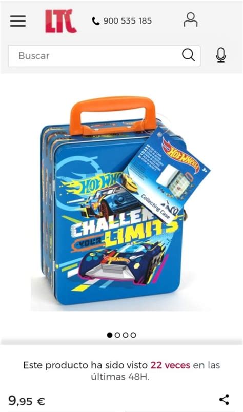Malet N De Hot Wheels De Metal Por