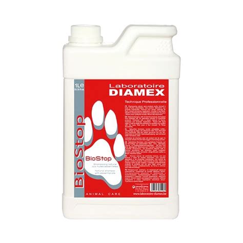 Diamex BioStop Shampoing Insectifuge Pour Chien Et Chat Contre Les