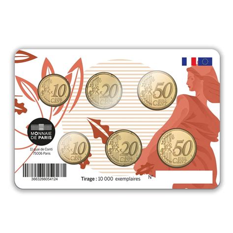 France Monnaie De Paris Nouvelles Faces Nationales Coffret Sextuple