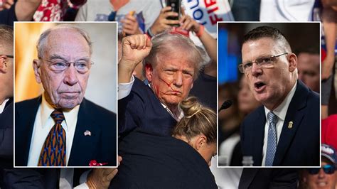 Trump Assassination Attempt Grassley Demands Secret Service Answer