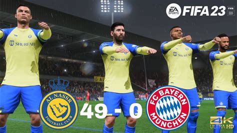 FIFA 23 PS5 What Happen If Ronaldo Messi Neymar And Mbappe Play