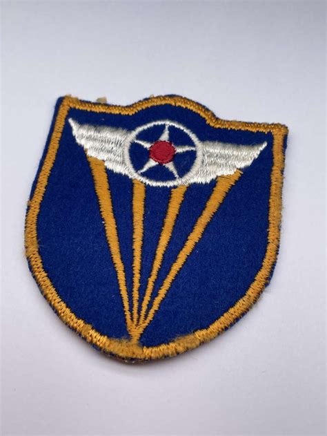 Original World War Two American Bullion Made Army Air Force Patch In Us Army Air Force Usaaf