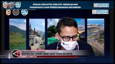 Menparekraf Sandiaga Uno Dorong UMKM Manfaatkan Teknologi Digital