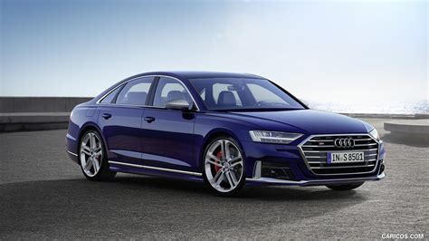 Audi S My Color Navarra Blue Front Three Quarter