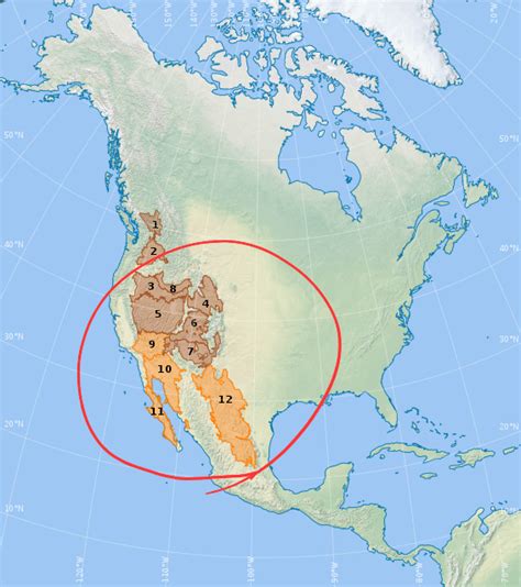 Why are all of these deserts in the USA/Mexico not considered just one ...