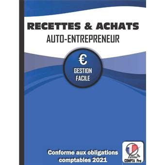 Livre Des Recettes Micro Entreprise Cahier De Compte Auto