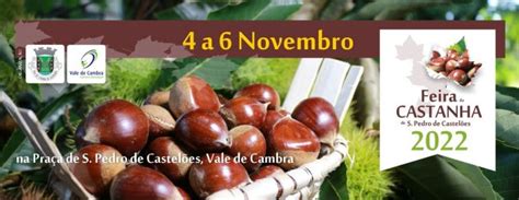 Novembro é o mês da Feira da Castanha em S Pedro de Castelões