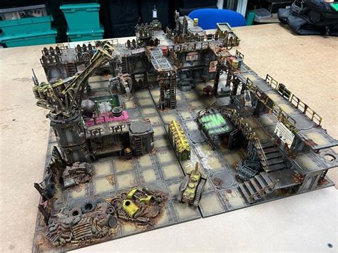 Pin By Jason Crow On Necromunda Wargaming Terrain Warhammer Terrain