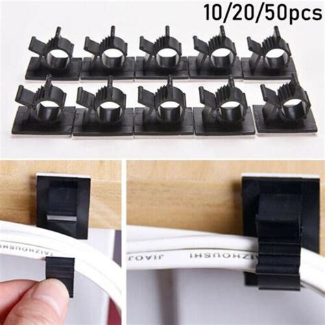 X Cable Clips Self Adhesive Cord Management Wire Holder