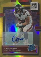 Cade Otton 2022 Optic 293 Rated Rookie Autographs Gold 10 PSA 9