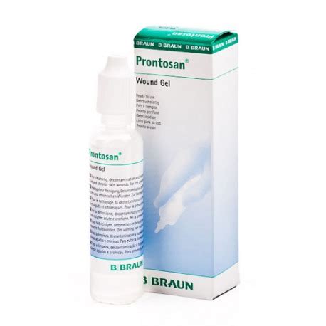 Limpia Humidifica Y Descontamina Las Heridas Con Prontosan Gel Ml