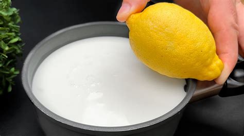 Basta Mettere Un Limone Nel Latte Bollente Rimarrai Stupito Ricetta