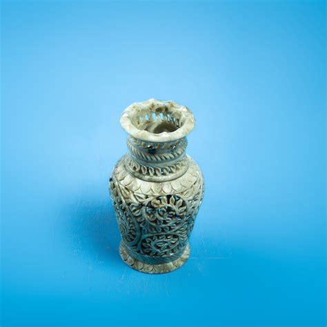 Buy Gaura Stone Flower Vase Online On Zwende