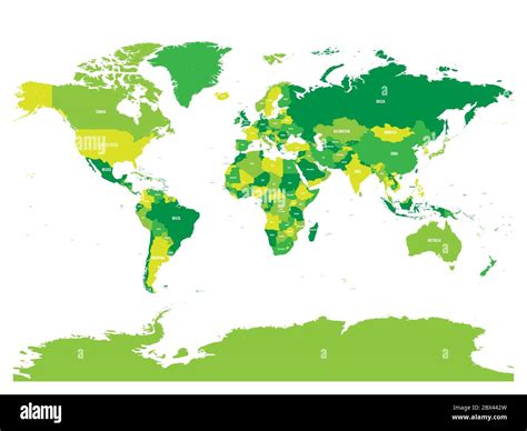 Diferentes Tonos De Verde En Primavera Im Genes Vectoriales De Stock