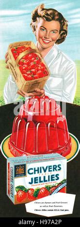 Jell O Fruit Jelly Dessert Advert Original Advertisement From S