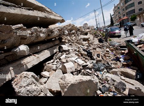 Debris Destruction Palestine Rubble Hi Res Stock Photography And Images