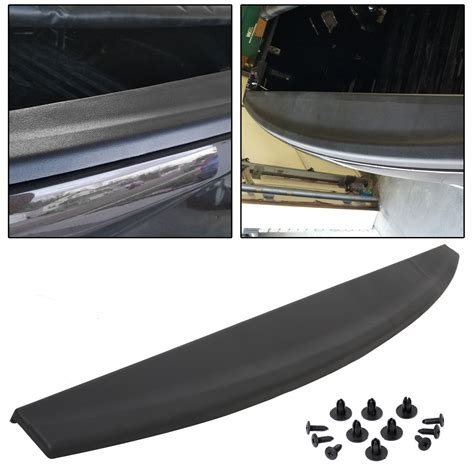 Tailgate Cover Mold Top Cap Protector Spoiler For 09 18 Dodge Ram 1500