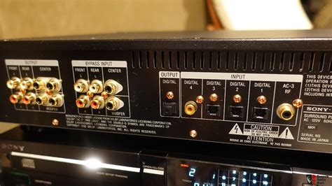 Sony Sdp Ep9es Digital Preamplifier Signal Processor Stereo Or