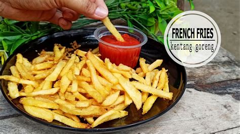 RESEP KENTANG GORENG ALA KFC HOW TO MAKE FRENCH FRIES YouTube