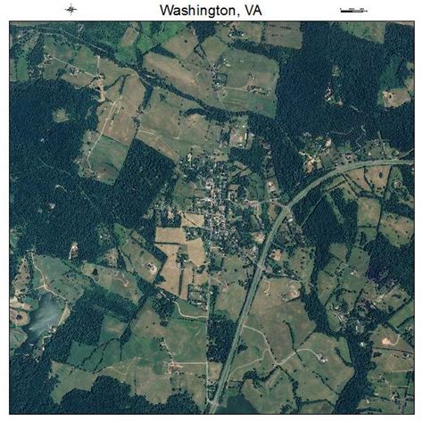 Aerial Photography Map Of Washington Va Virginia