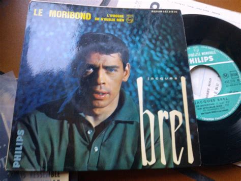 7 EP FRANCE JACQUES BREL LE MORIBOND ON N OUBLIE RIEN L IVROGNE EX EBay