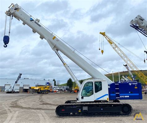 New Tadano Mantis Gtc Ton Telescopic Boom Crawler Crane For Sale