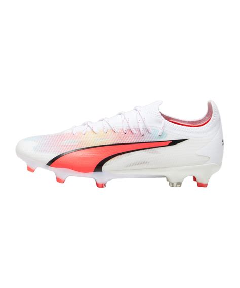 PUMA ULTRA Ultimate FG AG Breakthrough Weiss Rot F01 Fussballschuh