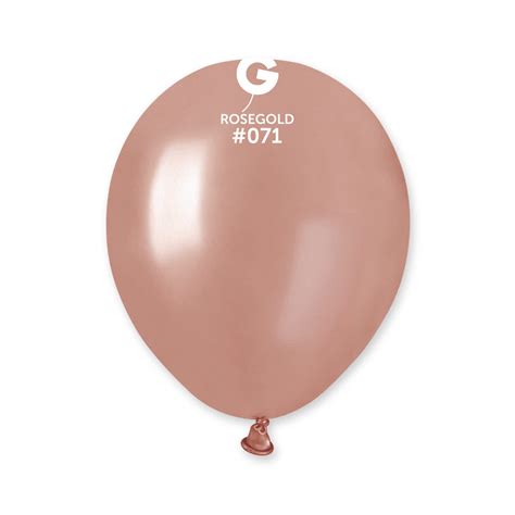 Am50 071 5 Rose Gold Rosa Metalizado T Balloons Chile