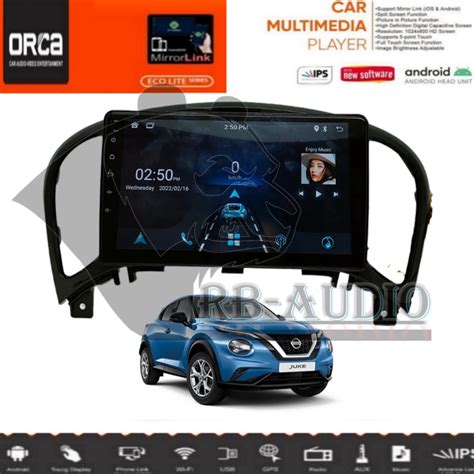 Jual Head Unit Android Orca Eco Lite Nissan Juke Inch Pnp