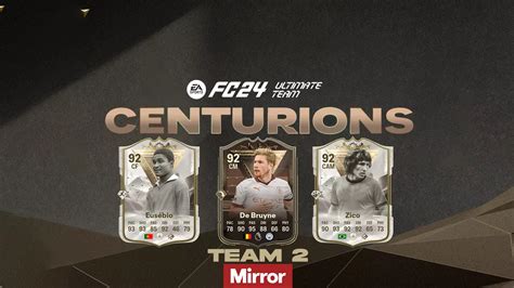 EA FC 24 Centurions Team 2 Features The Best Icons Yet And Ballon D Or