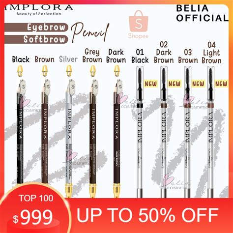 Jual Implora Bpom Pensil Alis Gram Soft Eyebrow Pencil