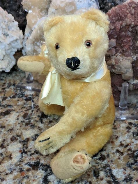 S Vintage Gold Steiff Original Teddy Bear Teddy Bear Teddy