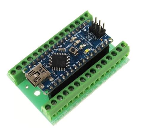 Escudo de bloco de terminais Arduino Nano faça você mesmo Opencircuit