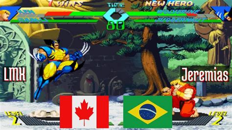 Ft Xmvsf Lmx Ca Vs Jeremias Br X Men Vs Street Fighter