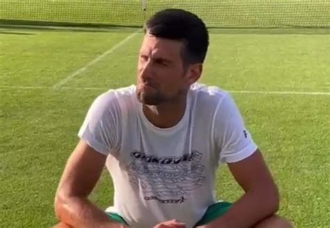 Video Novak Djokovic Lanza Particular Video Con Una Advertencia Antes