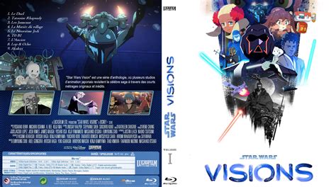 Jaquette Dvd De Star Wars Visions Volume Custom Blu Ray Cin Ma Passion