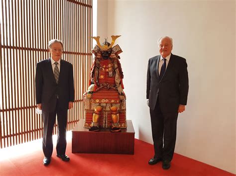 Rencontre Avec Lambassadeur Du Japon En France Christian Cambon