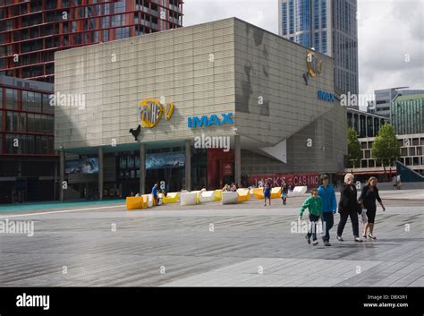 iMax Pathe cinema Schouwburgplein square Rotterdam Netherlands designed ...