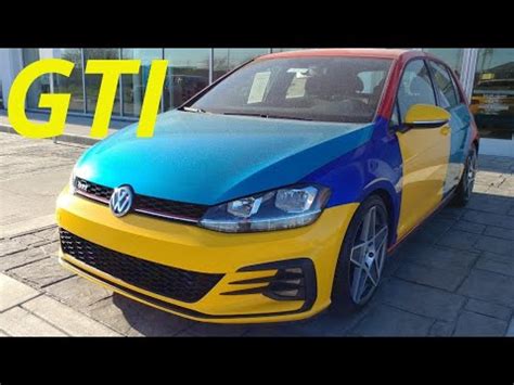 Volkswagen Golf Gti Harlequin Edition Youtube