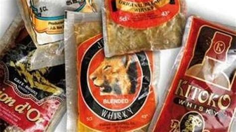 Cameroun Enième report de linterdiction des Whisky en sachet