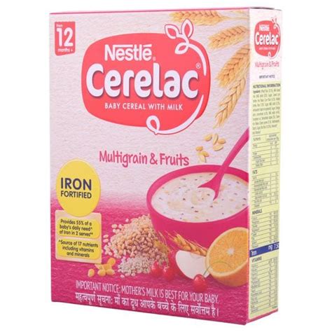 Cerelac Baby Cereal With Milk Multi Grain Fruits 12 Months 300 G