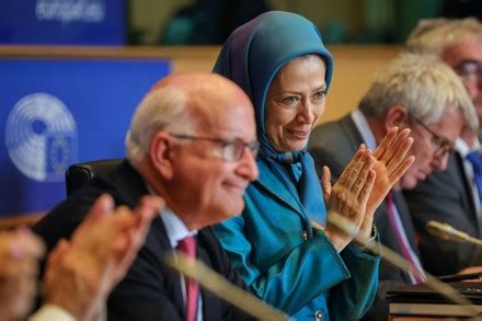 National Council Resistance Iran Presidentelect Maryam Editorial Stock