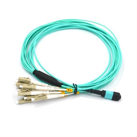 China 12core Mpo Lc 10gb Om3 3 0mm Breakout Cables Manufacturers And Factory Wholesale