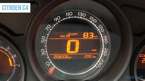 Крутилка, подмотка, моталка спидометра Citroen C4 (Ситроен Ц4) - YouTube