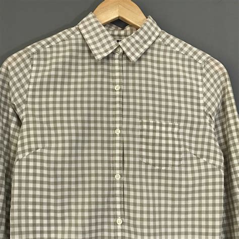 Коричневая клетчатая рубашка Uniqlo / Uniqlo Brown Plaid Shirt — Товары ...