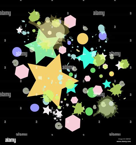 Black Star Background Hi Res Stock Photography And Images Alamy
