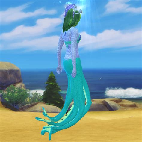 Sims 4 Mermaid Tails Island Living Cc Iwish Iwas